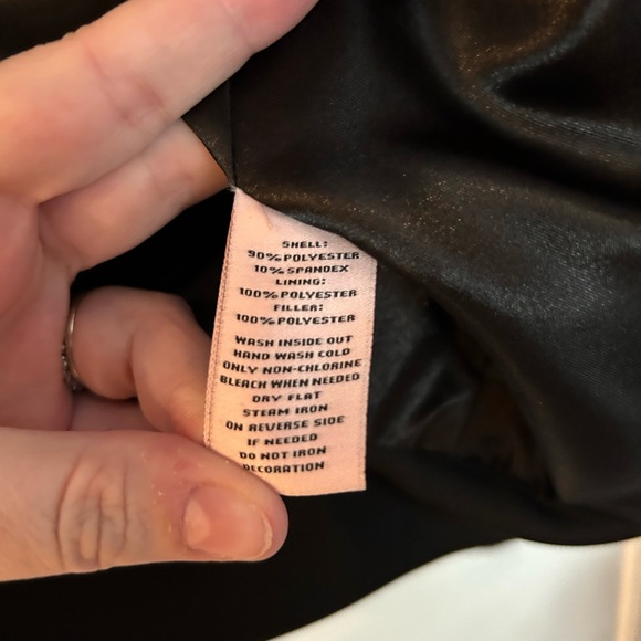 EUC Juicy Couture Black Bomber Jacket Velour XS - Picture 4 of 7